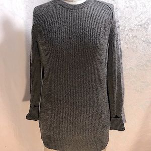 t babaton cashmere blend sweater charcoal heather